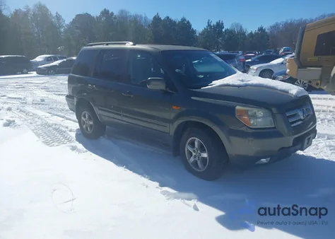 2006 Honda Pilot Ex from USA, damaged, VIN 5FNYF184X6B015663
